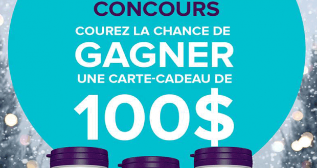 Carte cadeaux de 100$ chez Familiprix