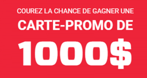 Carte-cadeau Surplus RD de 1 000 $