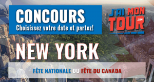 Gagnez un Voyage à New York pour 2 personnes