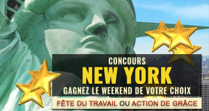 Gagnez Un weekend pour 2 personnes à New York