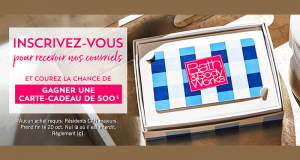 Carte-cadeau Bath & Body Works de 500 $