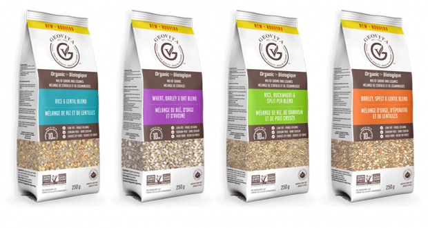 Coupon de 1$ à l’achat d’un mélange de grains céréaliers Geovita