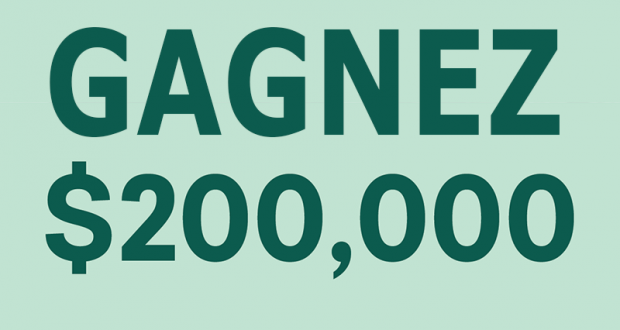 Gagnez 200 000 $ et 3 prix de cartes-cadeaux IGA de 10 000 $