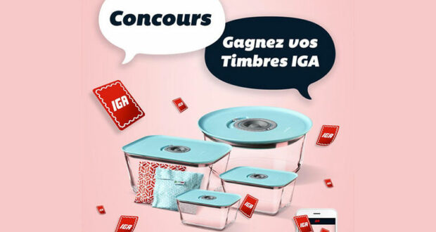 Gagnez 30 prix de 100 Timbres IGA