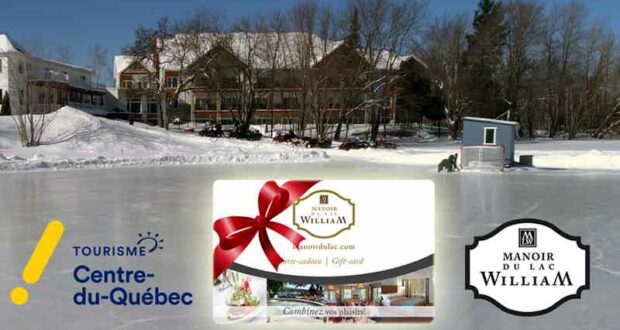 Gagnez une carte cadeau Manoir du lac William de 500 $