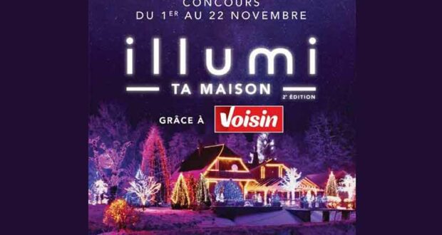 Gagnez L’illumination féerique de votre maison (Valeur de 10 000 $)