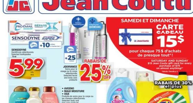 Circulaire Jean Coutu du 3 février au 9 février 2022