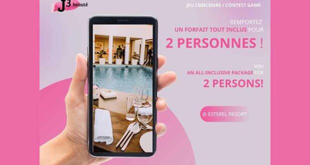 Gagnez un forfait TOUT INCLUS pour 2 personnes à Esterel Resort