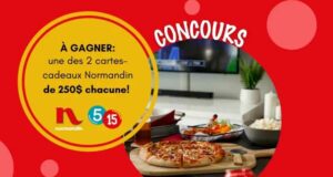 Gagnez 2 cartes-cadeaux NORMANDIN de 250$ chacune