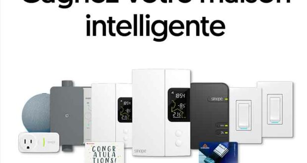 Gagnez 800 $ en appareils intelligents