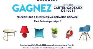 Gagnez 10 cartes-cadeaux de 100 $ avec Kim Dionne