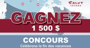 Gagnez un prix d’une valeur de 1500 $