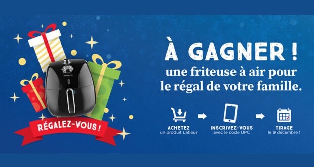 Gagnez 20 friteuses à air de 150 $ chacune