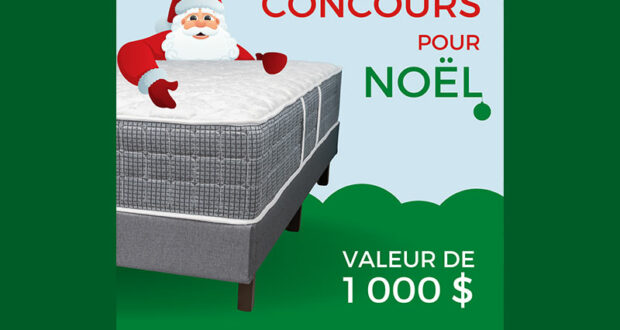 Gagnez Un nouveau matelas de 1000 $