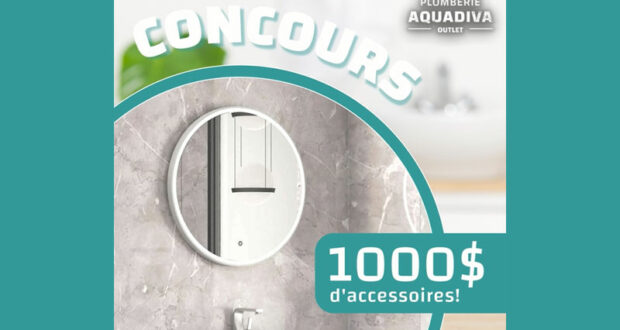 Gagnez 1000 $ d'accessoires de salle de bain