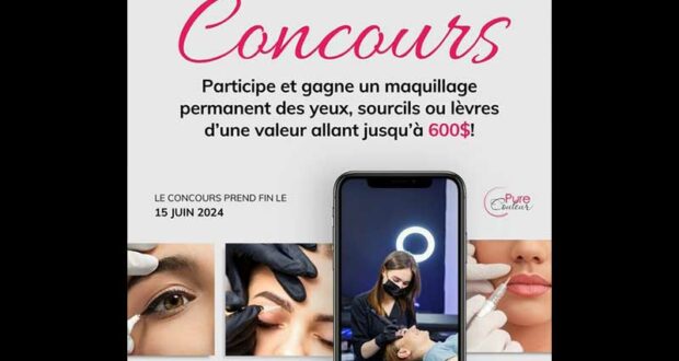 Gagnez Un maquillage permanent de 600 $