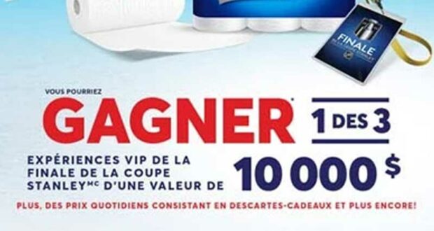 Gagnez 3 voyages de 10 000 $ chacun