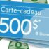 Gagnez une Carte Cadeau BRUNET de 500 $