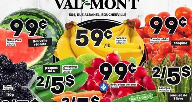 Circulaire Valmont du 25 avril au 1 mai 2024