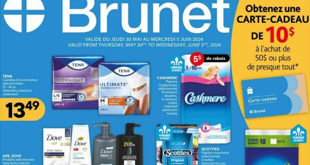 Brunet Circulaire du 30 mai au 5 juin 2024