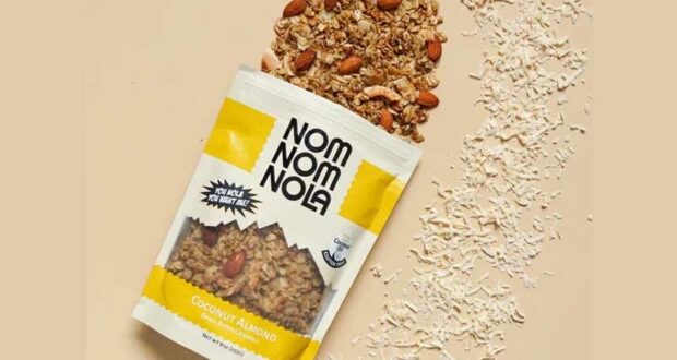 Echantillons des barres Coco et Amandes de Nom Nom Nola