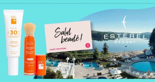 Gagnez 1500 $ en certificat cadeau à l'ESTÉREL Resort