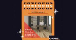 Gagnez 2 x 500 $ chez L'Entrepôt de la Réno