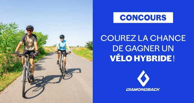 Gagnez 20 vélos hybrides Diamondback (585 $ chacun)