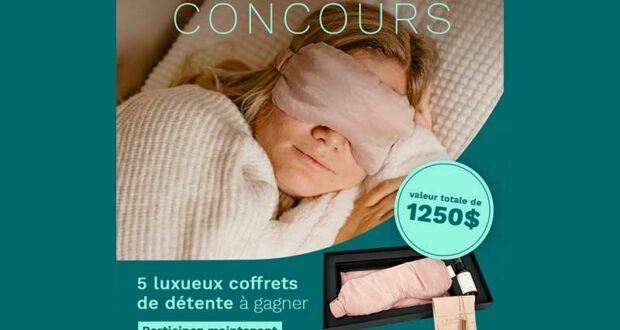 Gagnez 5 Luxueux Coffrets Détente