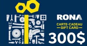 Gagnez Une Carte cadeau de 300 $ chez RONA