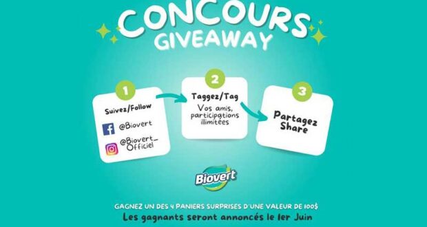 Gagnez l'un des 4 paniers surprises d’une valeur de 100$