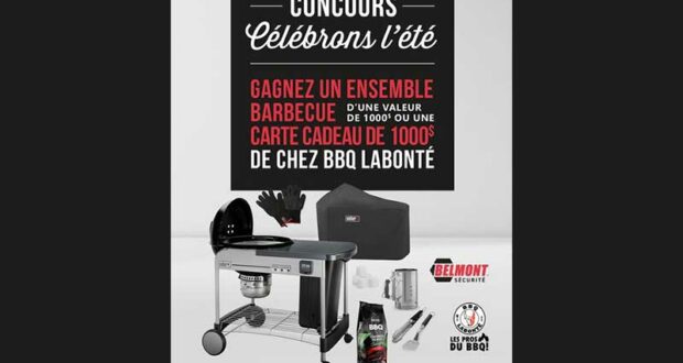 Gagnez un Kit Barbecue de 1000 $