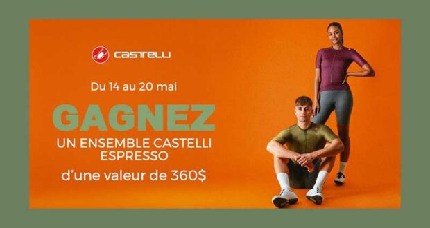 Gagnez un ensemble homme ou femme Castelli Espresso de 360$