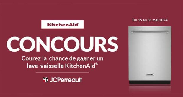 Gagnez un magnifique lave-vaisselle KitchenAid