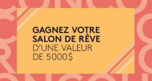 Gagnez un salon de rêve Mobilia de 5000 $