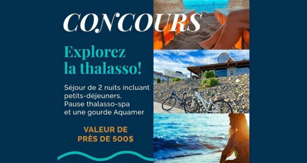 Gagnez une escapade détente à Carleton-sur-Mer