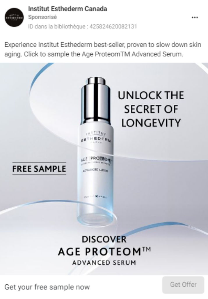 Advanced Serum Age Proteom Esthederm