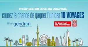 Gagnez 10 voyages offerts par Voyages Gendron