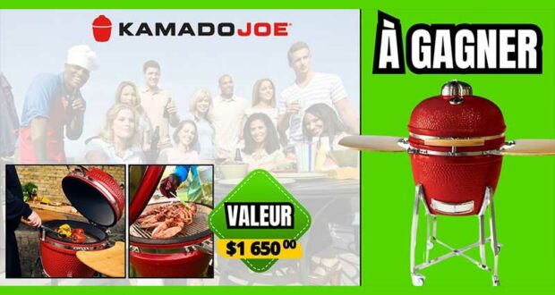 Gagnez un KamadoJoe de 1650 $