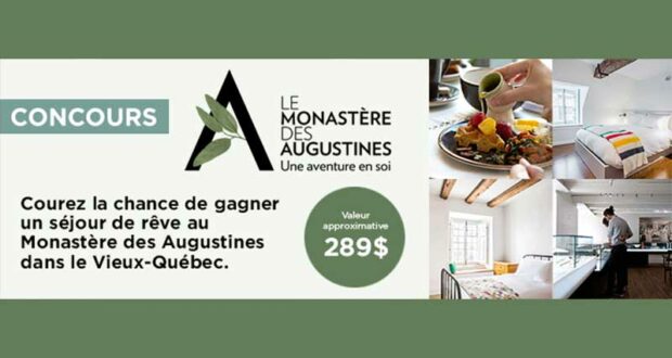 Gagnez un séjour au Monastère des Augustines