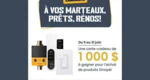 Gagnez une carte-cadeau Sinopé de 1000 $