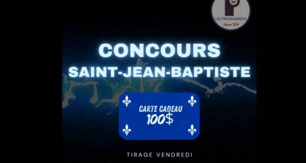 Gagnez une carte cadeau de 100 $