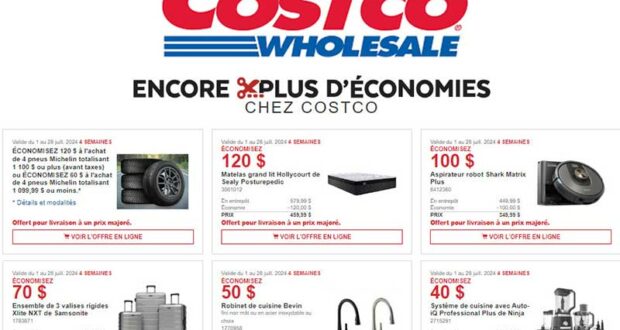 Circulaire Costco du 1 juillet au 28 juillet 2024