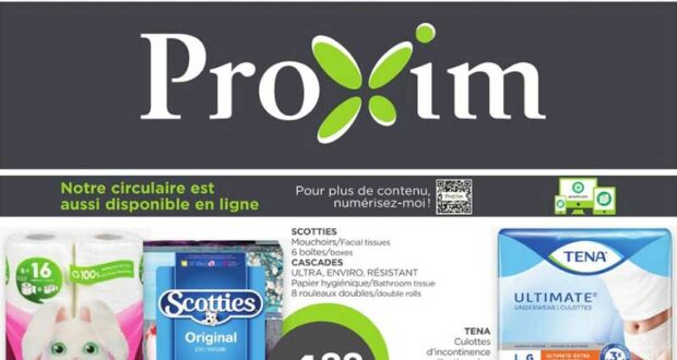 Circulaire Proxim du 4 juillet au 10 juillet 2024