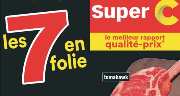 Circulaire Super C du 11 juillet au 17 juillet 2024