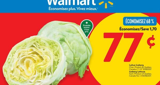 Circulaire Walmart du 25 juillet au 31 juillet 2024