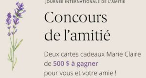 Gagnez 2 cartes-cadeau "Marie-Claire" de 500 $ chacune