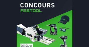 Gagnez 8 prix Festool d'une valeur de 6481 $