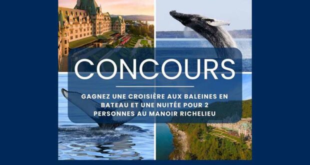 Gagnez un forfait nuitée et croisière de 650 $