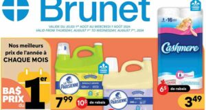 Brunet Circulaire du 1 août au 7 août 2024